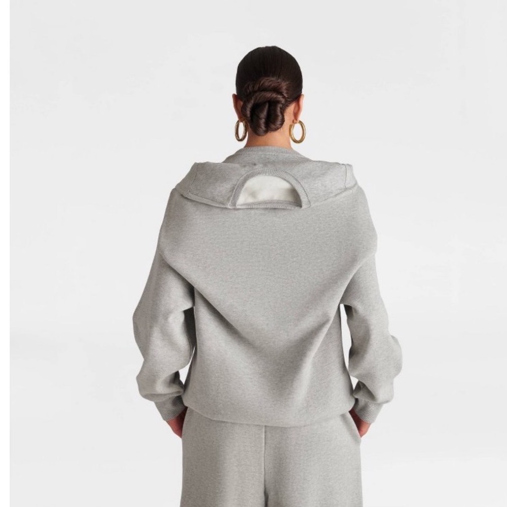 KBB By Kahlana Double Layer Heather Grey XS NWT - Picture 8 of 8
